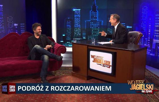 Wojciech Jagielski z programem "Tok Szoł" w Superstacji