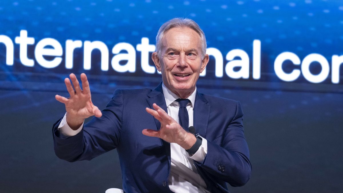 Archiwum zagraniczne East News 2024-07
Mandatory Credit: Photo by Alessandro Cimma/LaPresse/Shutterstock (14566446k)
MiCo. Opening of the GET congress - Global Energy Transition Congress and Exhibition. - Chronicle - Milan, Italy - Monday 1 July 2024 (Photo Alessandro Cimma/Lapresse) Tony Blair
MiCo. - Opening of the GET Congress - Global Energy Transition Congress and Exhibition, Milan, Italy - 01 Jul 2024
Alessandro Cimma/LaPresse/Shutte