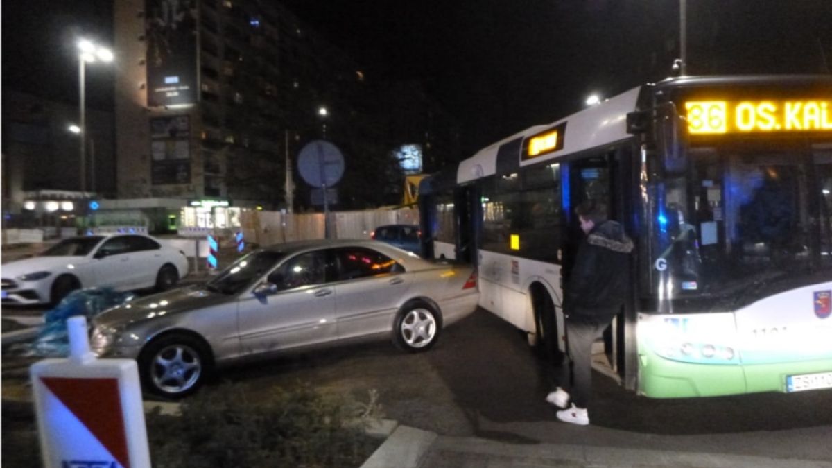 Mandat za złe parkowanie w Szczecinie