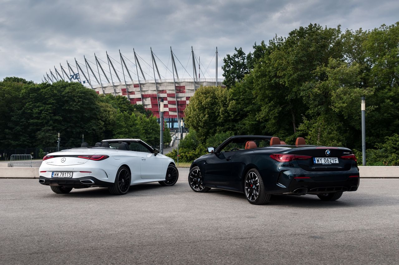 BMW Serii 4 Convertible vs. Mercedes-Benz CLE Cabriolet