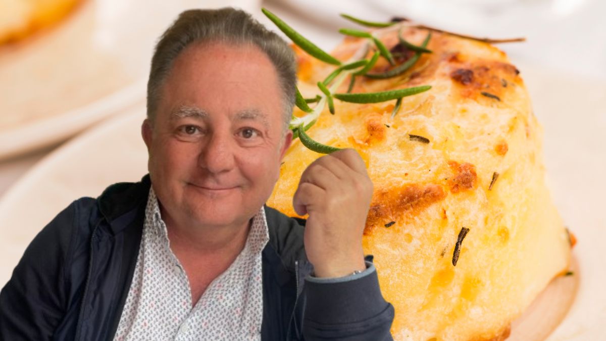 Robert Makłowicz robi budyń z kapusty.