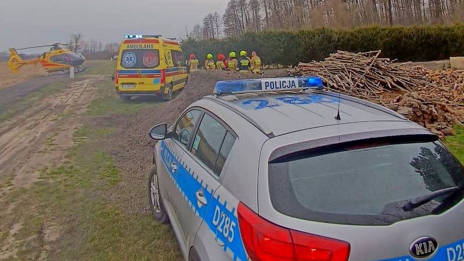 Podczas cięcia drewna na opał zginęła kobieta