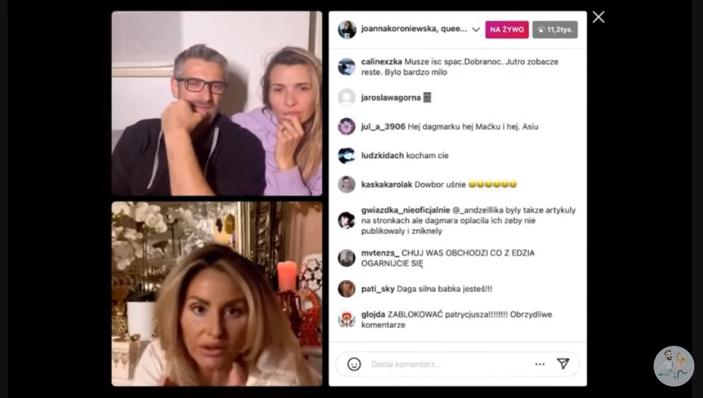 Dagmara Kaźmierska na "Domówce u Dowborów"