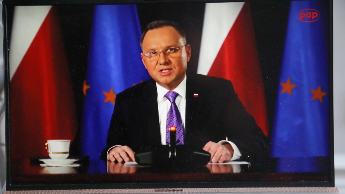 Andrzej Duda wziął udział w szczycie klimatycznym. Nie obyło się bez kłopotów – prezydent nie zauważył, że jego mikrofon został wyciszony 