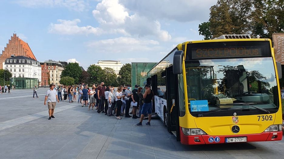 szczepciobus mobilny punkt szczepień