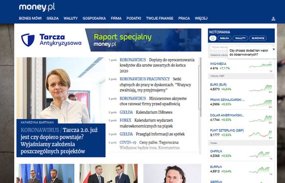 Money.pl będzie za złotówkę promować małe firmy dotknięte skutkami epidemii