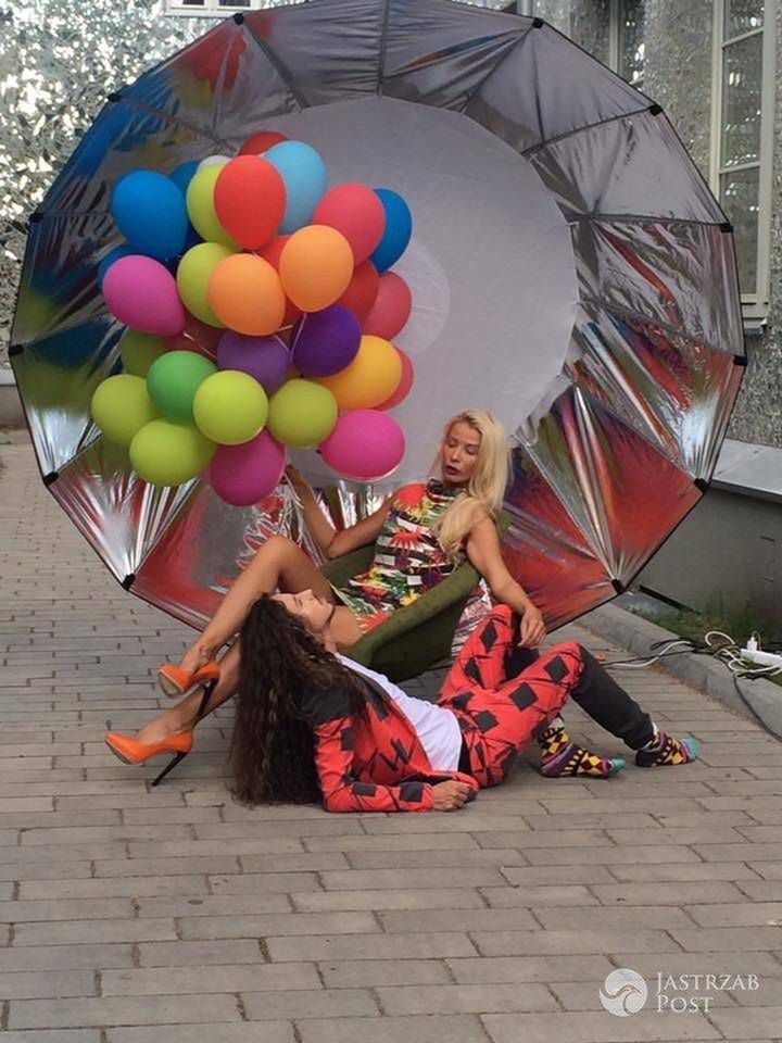 Joanna Duraj i Michał Szpak w sesji zdjęciowej dla marki Greed (fot. Facebook.com/justyna.bulinska)