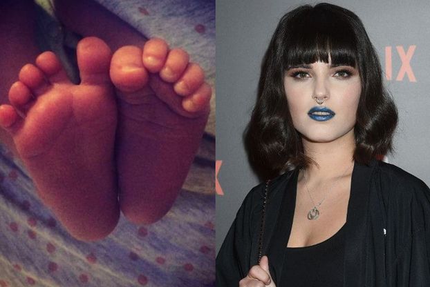 Michalina Olszańska urodziła! Aktorka pokazała na Instagramie... stópki dziecka (FOTO)