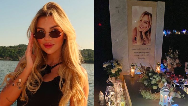 Mama Soni Szklanowskiej pokazała grób córki 