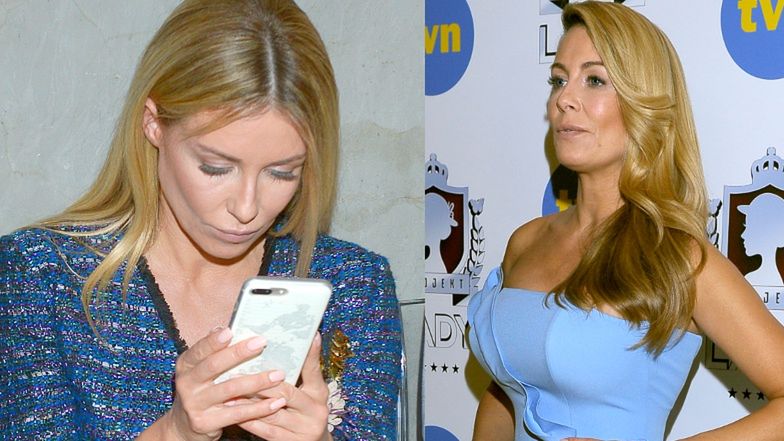 Małgorzata Rozenek cierpi na bóle kręgosłupa przez ciągłe wpatrywania się w telefon i duży biust