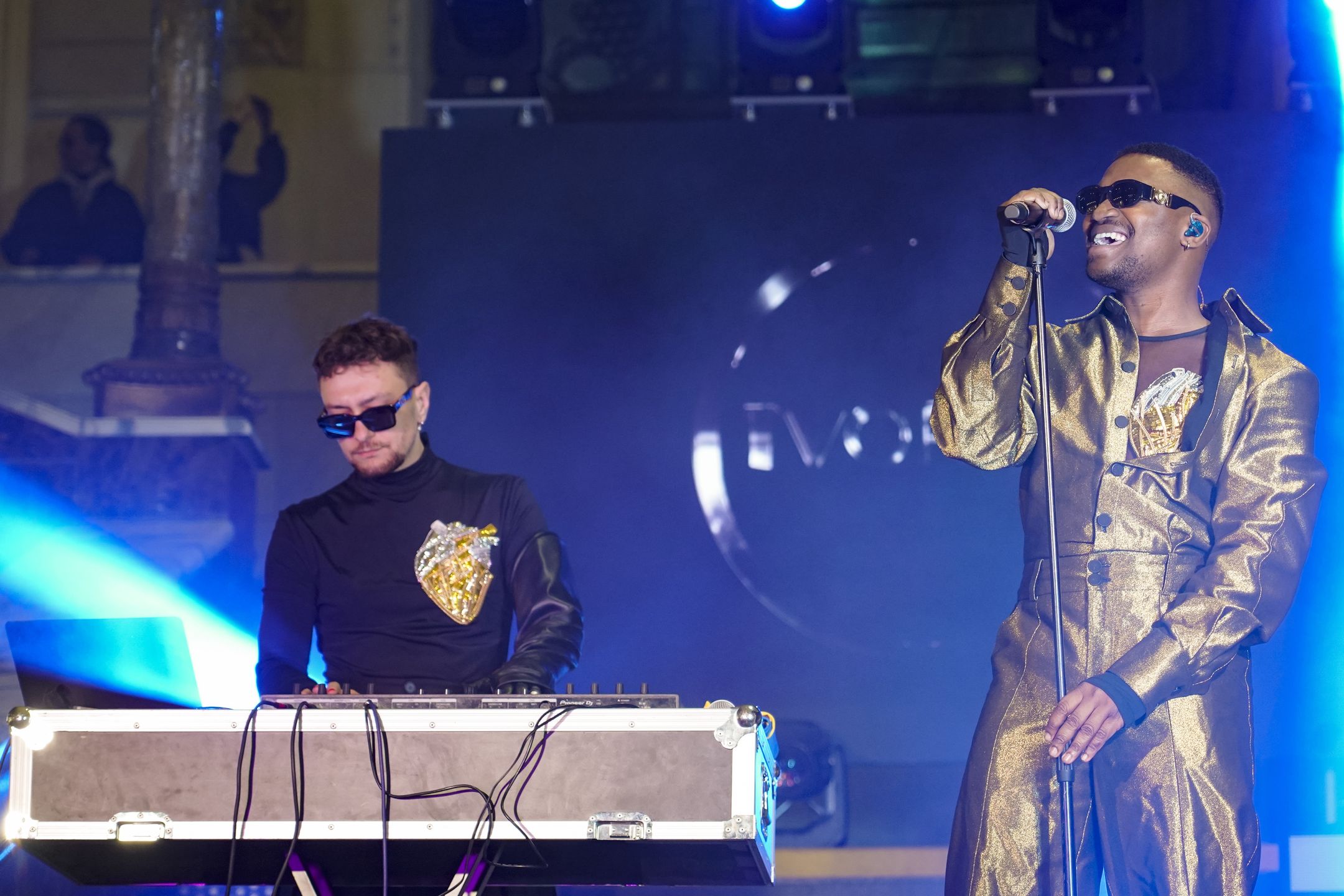 Eurovision Contestants From Ukraine Duo Tvorchi Performed A Charity Concert At The Central Railway StationGlobal Images Ukraine