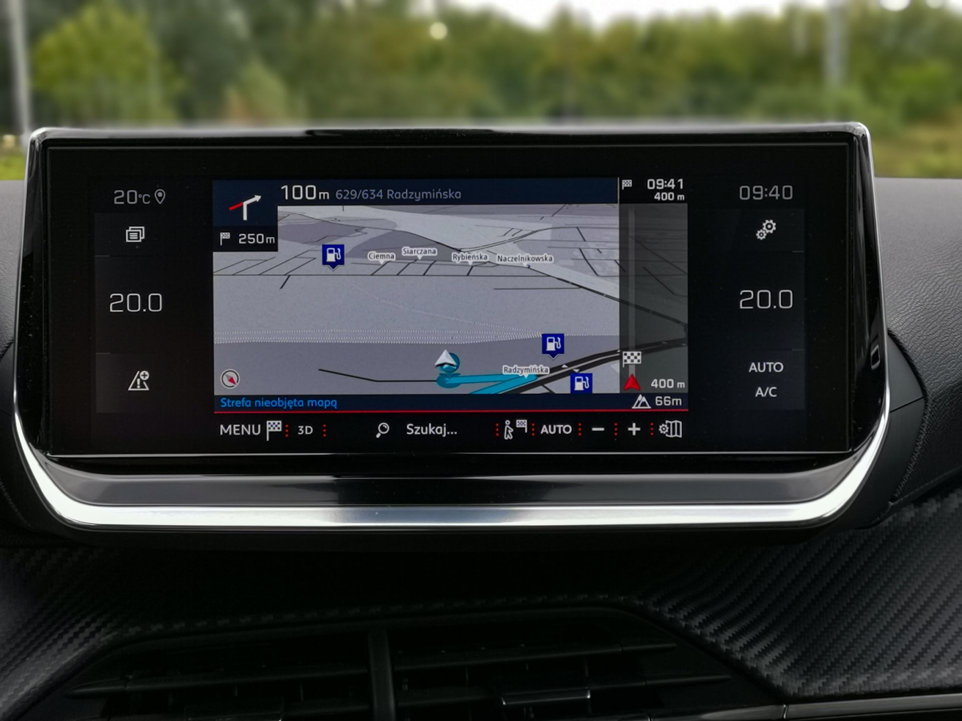 Peugeot 2008: Nawigacja 3D z TomTom Traffic oraz pakiet wsparcia kierowcy 6