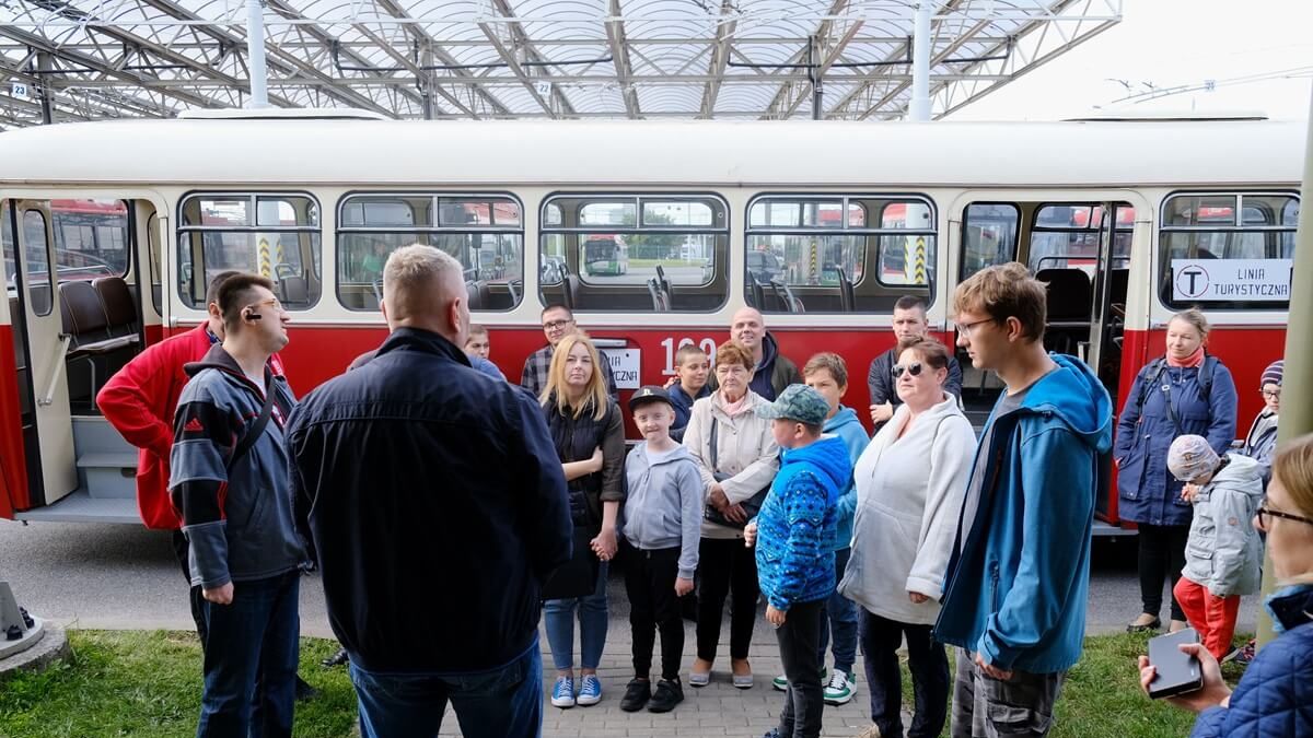 Zwiedzanie zajezdni trolejbusowej MPK Lublin