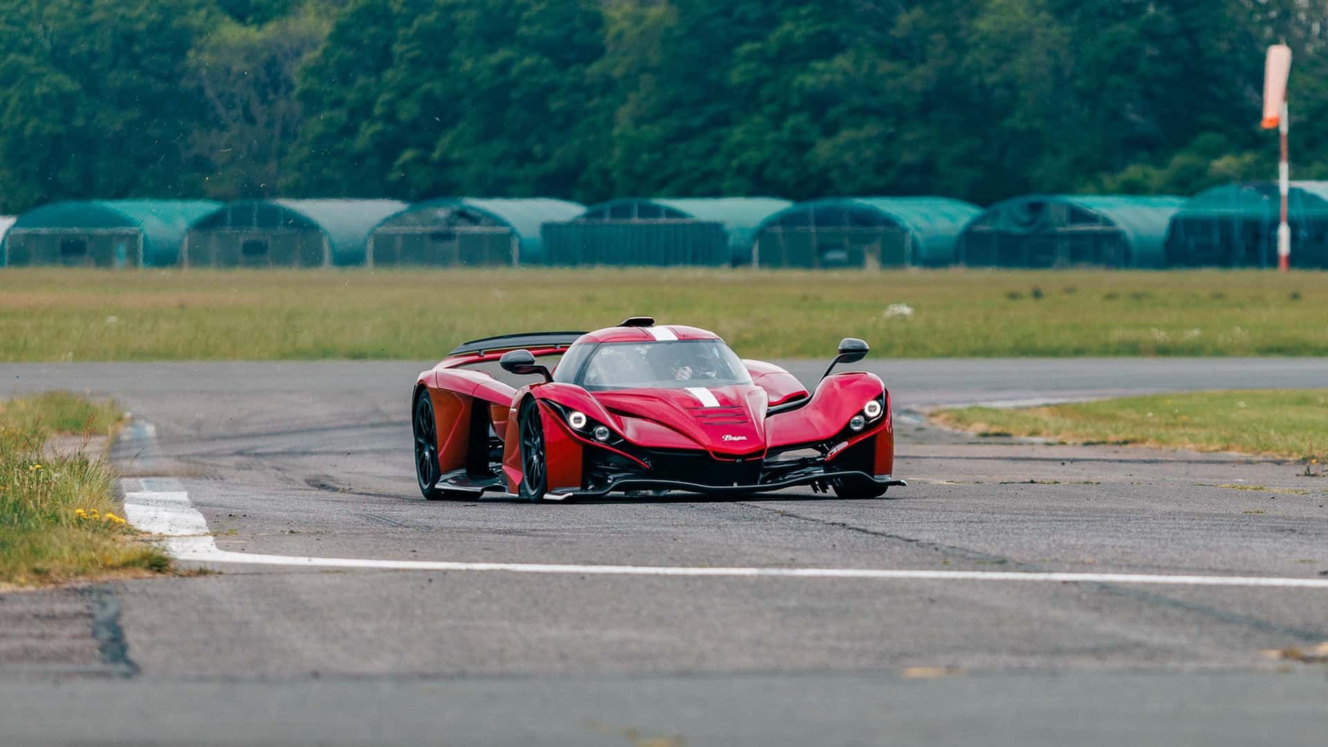 Praga Bohema na torze Top Gear