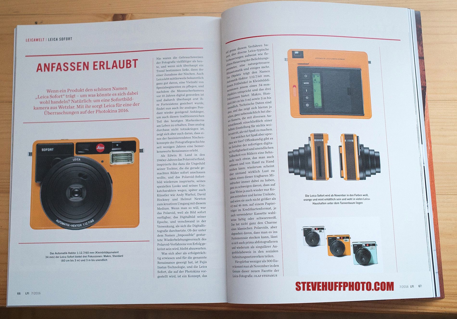 Leica nadchodzi z aparatem natychmiastowym „Sofort” 2
