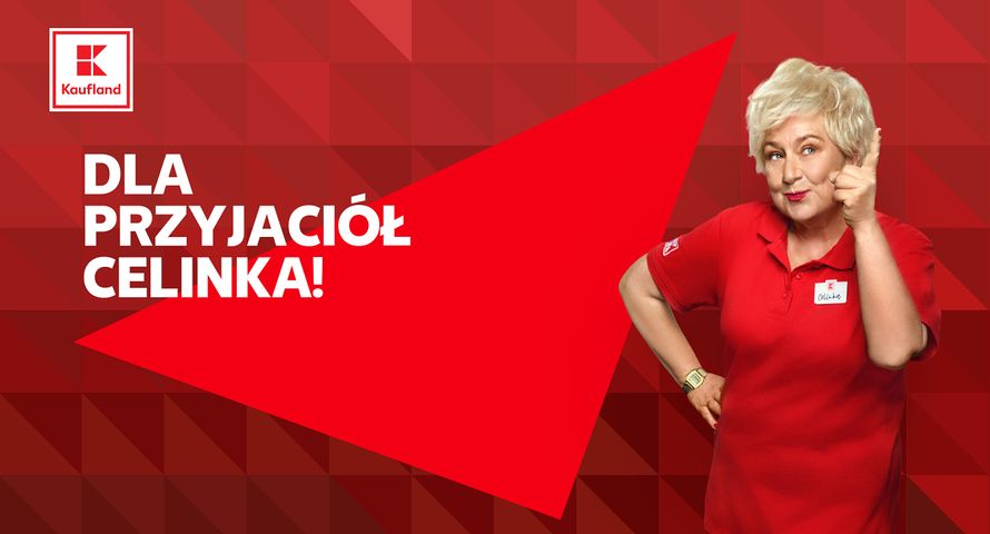 Nowa seriia reklam Kauflandu. Twarzą "Pani Celinka"