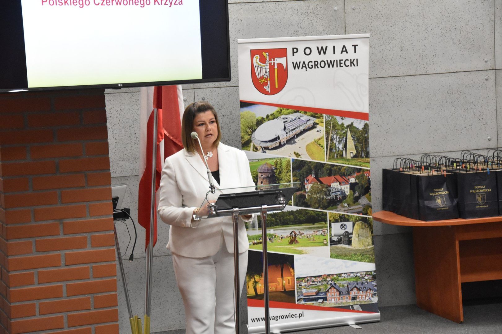 Uroczyste podsumowanie programów edukacyjnych prowadzonych przez wągrowieckie oddział PCK w roku szkolnym 2024/2025