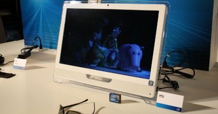MSI WindTop AE2420 3D - niedrogi high-end z ekranem 3D