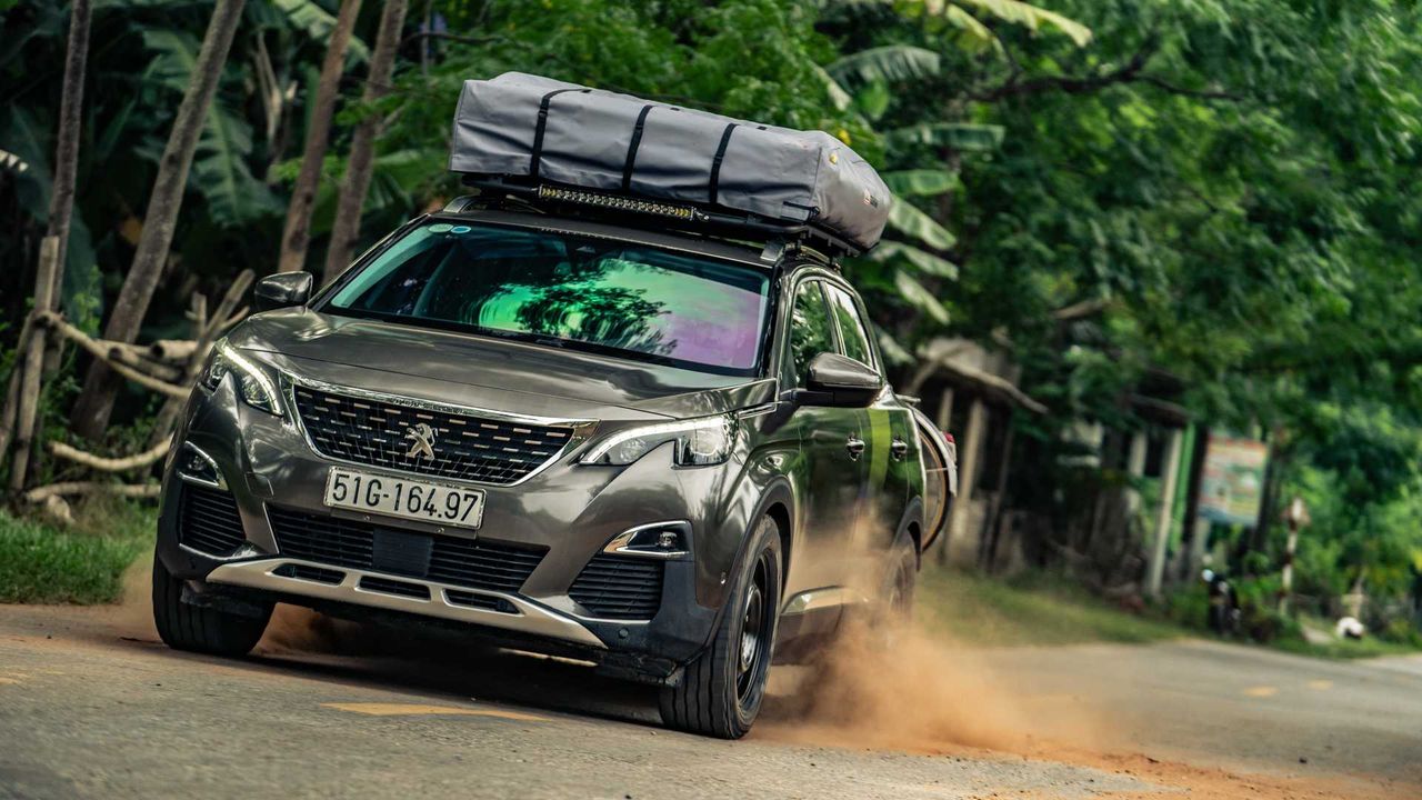 Peugeot 3008 w terenowym wydaniu przemierza Wietnam