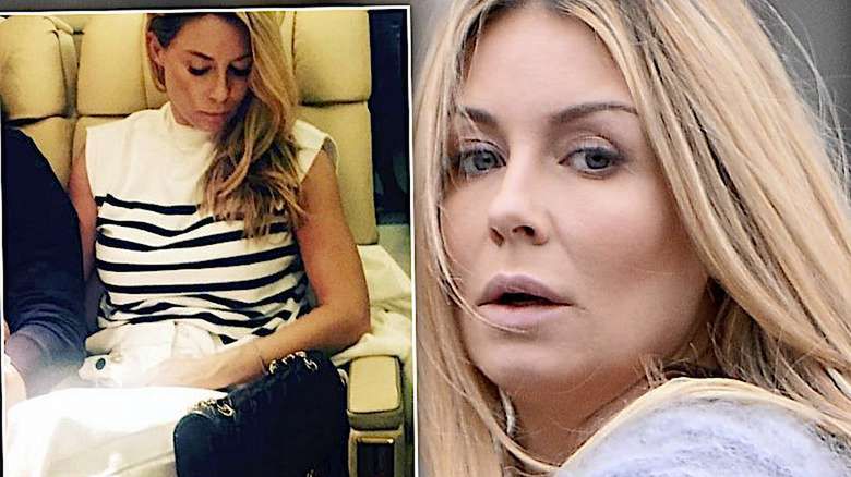 Małgorzata Rozenek samolot