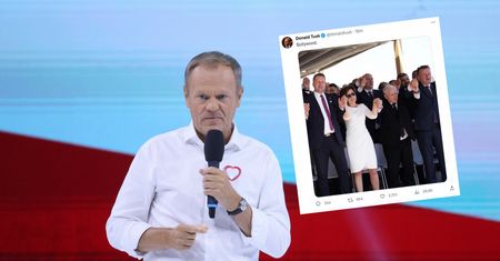 Afera wizowa. Tusk opublikował symboliczne zdjęcie
