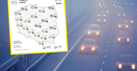 IMGW ostrzega. Tu nadciągają bardzo gęste mgły. Uważajmy