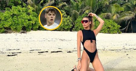Piękna partnerka polskiego kadrowicza po raz pierwszy w Polsce. Będzie wspierać go z trybun