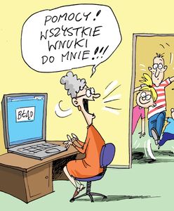 Śląsk. Dziadkowe w sieci – jak w nią nie wpaść, nauczą ich wnukowie