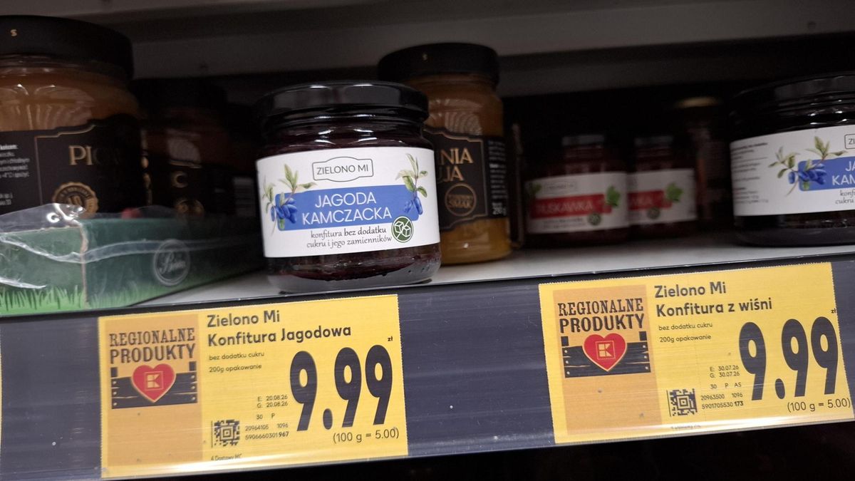 Konfitura z jagody kamczackiej