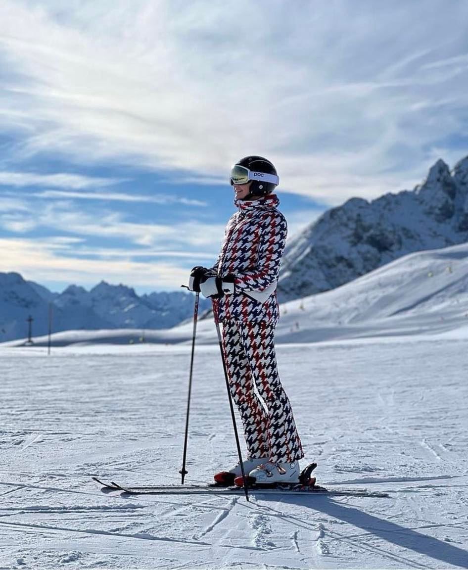 Małgorzata Kożuchowska w Alpach
