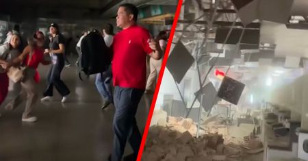 Sufit zawalił im się na głowę. Świadek pokazał nagranie z Wenezueli