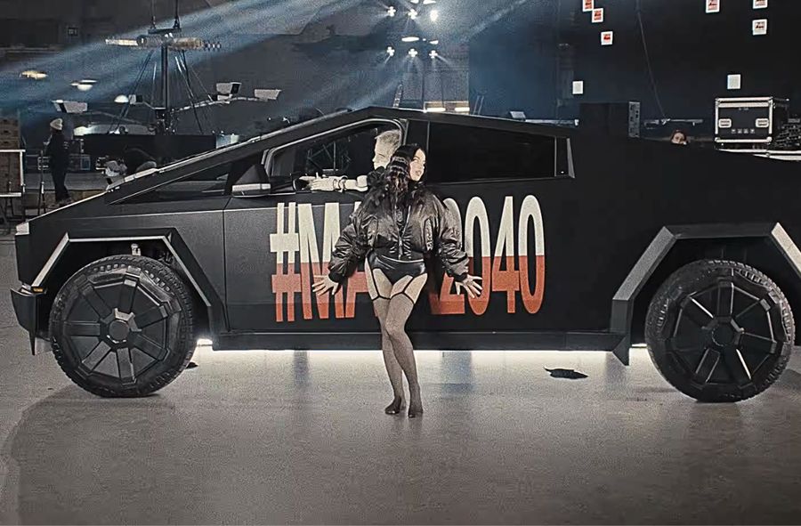 Fagata wystąpiła w teledysku Maty