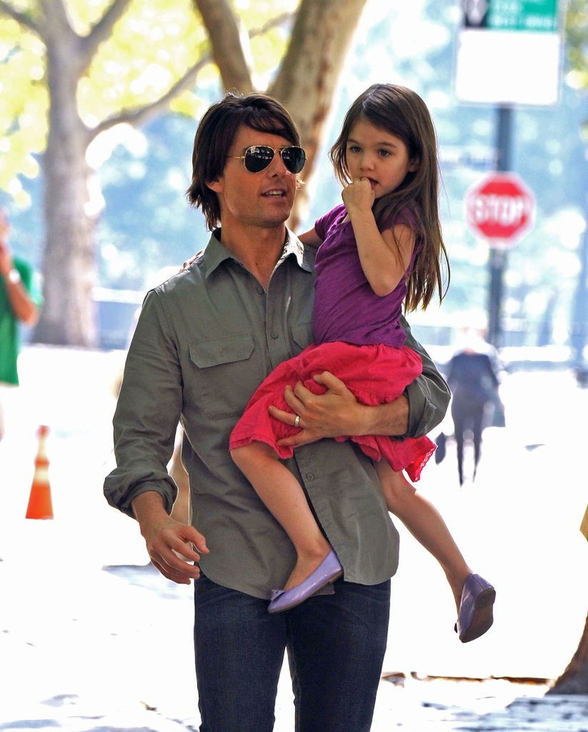 Tom Cruise with his daughter Suri