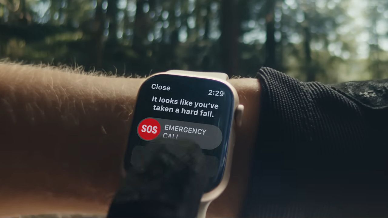 Funkcja wykrywania upadku w zegarku Apple Watch