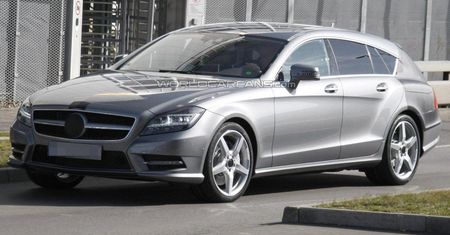 Mercedes CLS Shooting Brake wyszpiegowany!