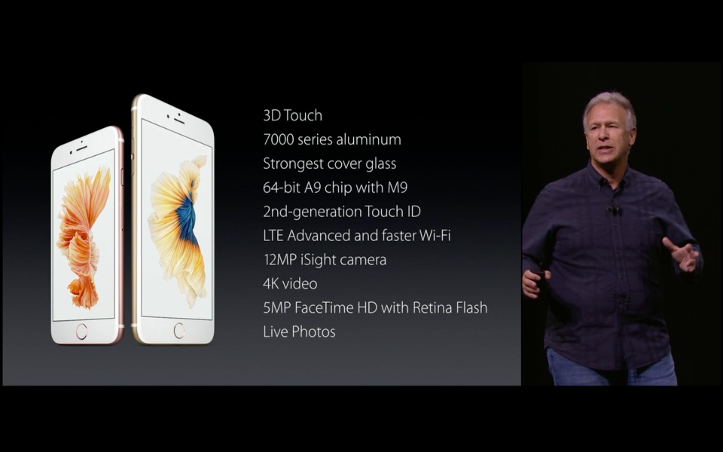 iPhone 6s i 6s Plus z aparatem 12 i 5 Mpix, filmami 4K i funkcją Live Photos 8