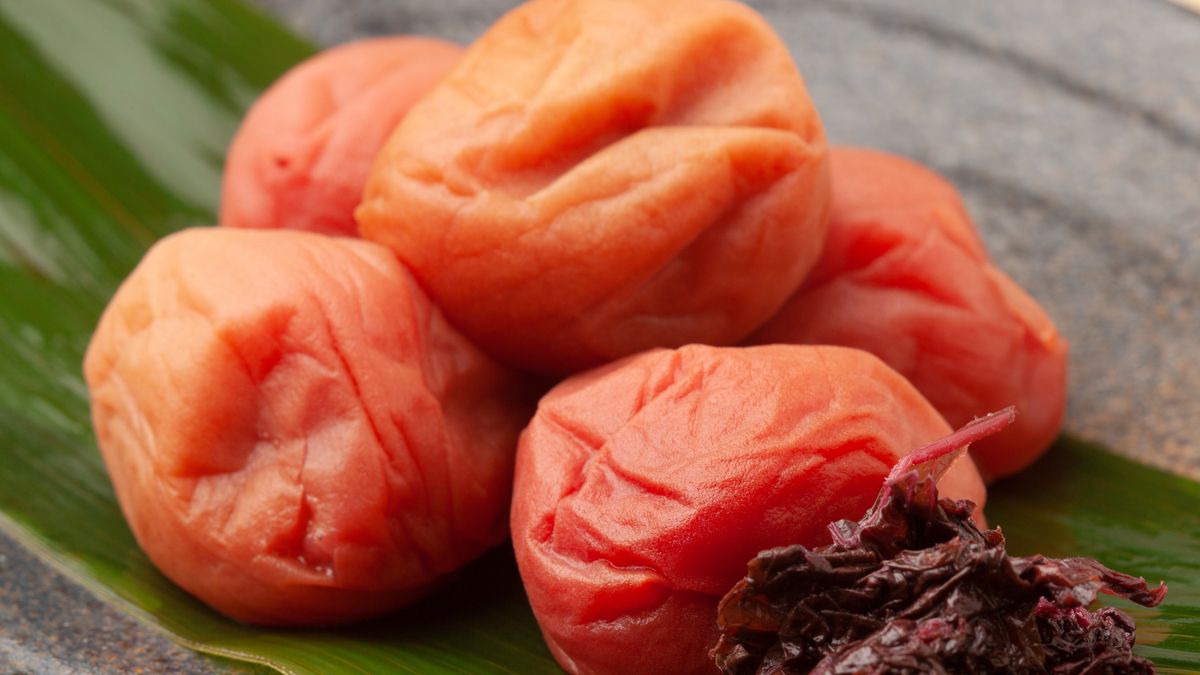 Umeboshi to japońskie morele kiszone