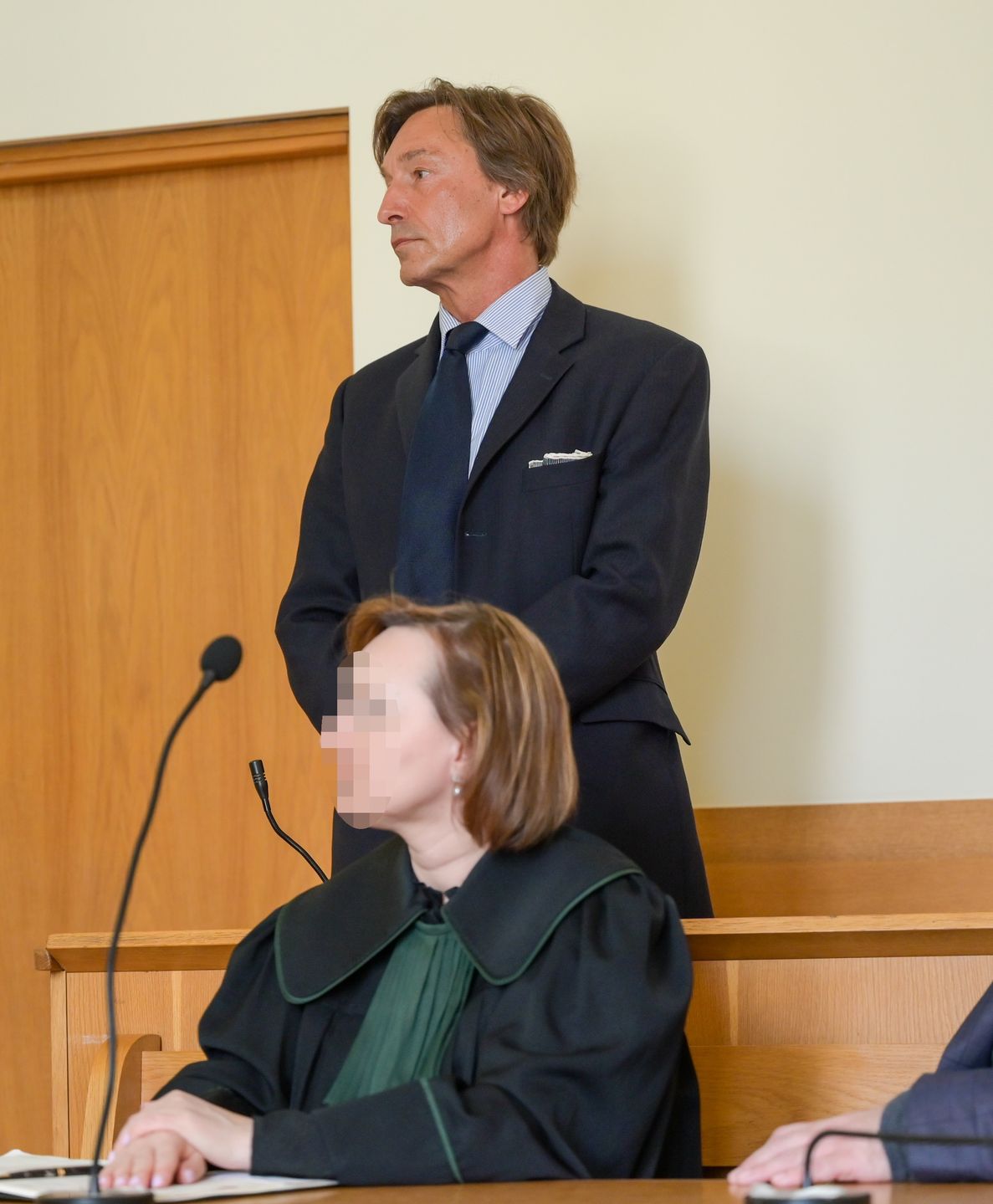 Paul Montana na ogłoszeniu wyroku