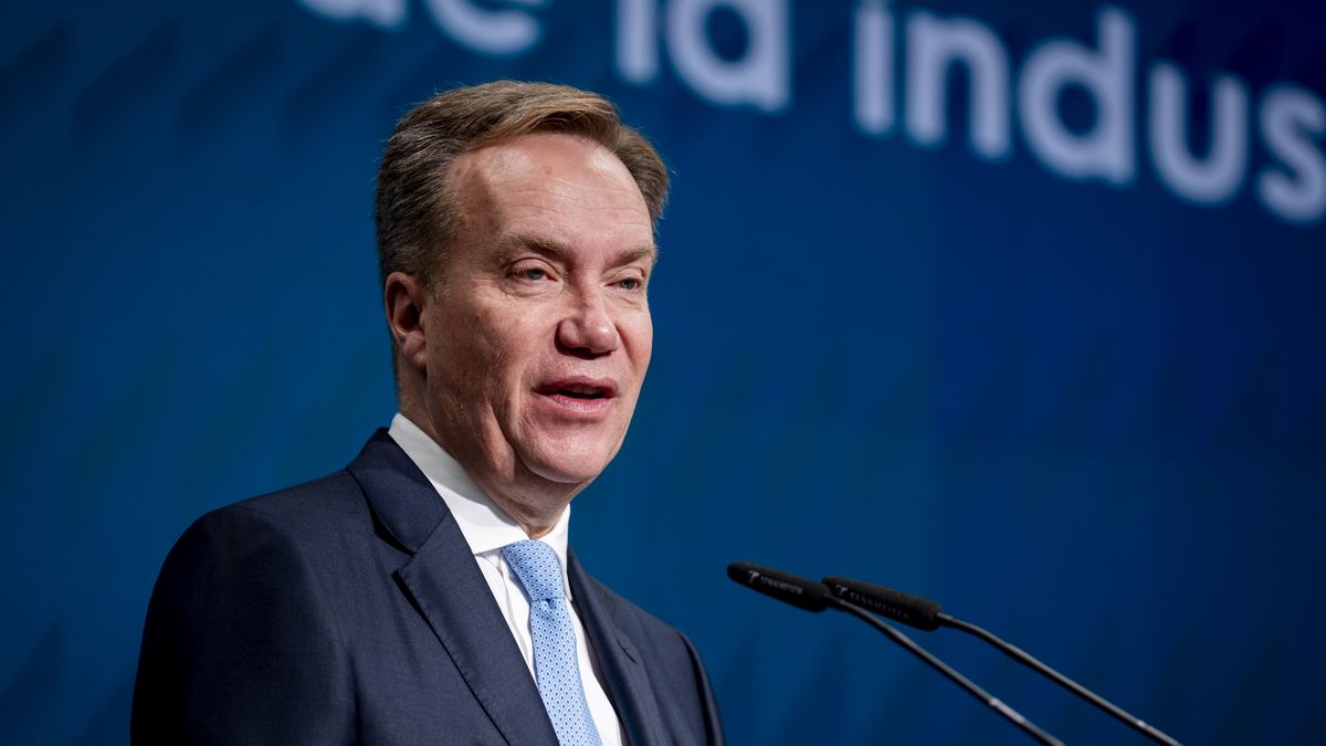 MADRID, SPAIN - SEPTEMBER 08: The president of the World Economic Forum (WEF), Borge Brende, during the event 'Spain, vanguard of the green industry' at the ICEX headquarters, September 8, 2025, in Madrid, Spain. (Photo By A. Perez Meca/Europa Press via Getty Images)