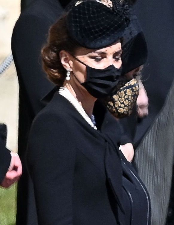 Księżna Kate – pogrzeb księcia Filipa