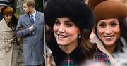 Na te zdjęcia czekali wszyscy! Pierwsze wspólne wyjście ciężarnej księżnej Kate i Meghan Markle! Świąteczny pojedynek na stylizacje wygrała…