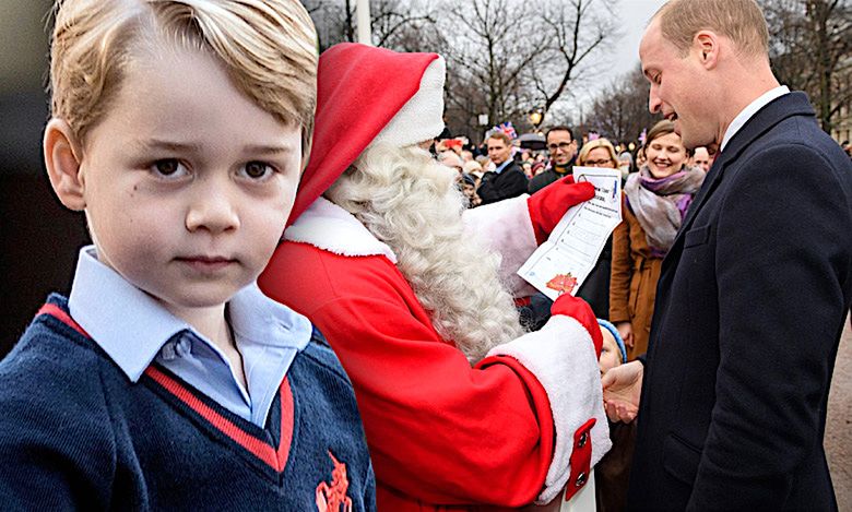 Urocze! Cały świat poznał największe marzenie przyszłego króla! Książę George napisał list do Świętego Mikołaja!