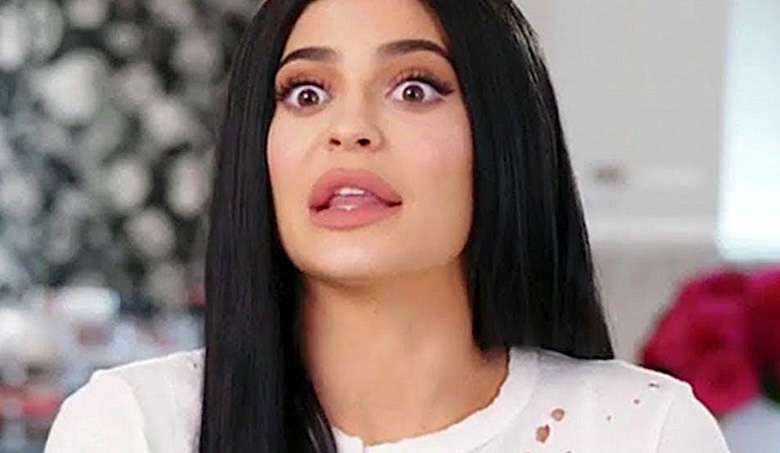 Kylie Jenner szok