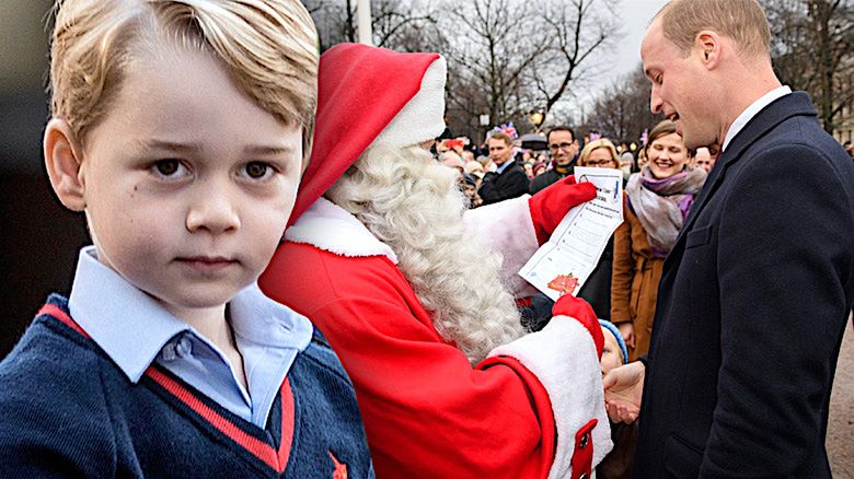 Książę George list do świętego mikołaja