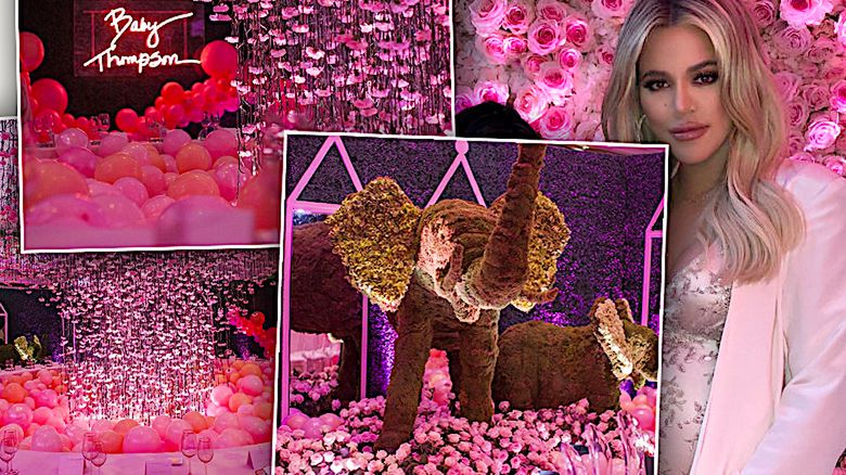 Khloe Kardashian baby shower