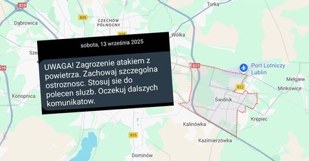 "Gdzie się chować?" Pytania po alarmie w Świdniku. Mieszkańcy zdezorientowani