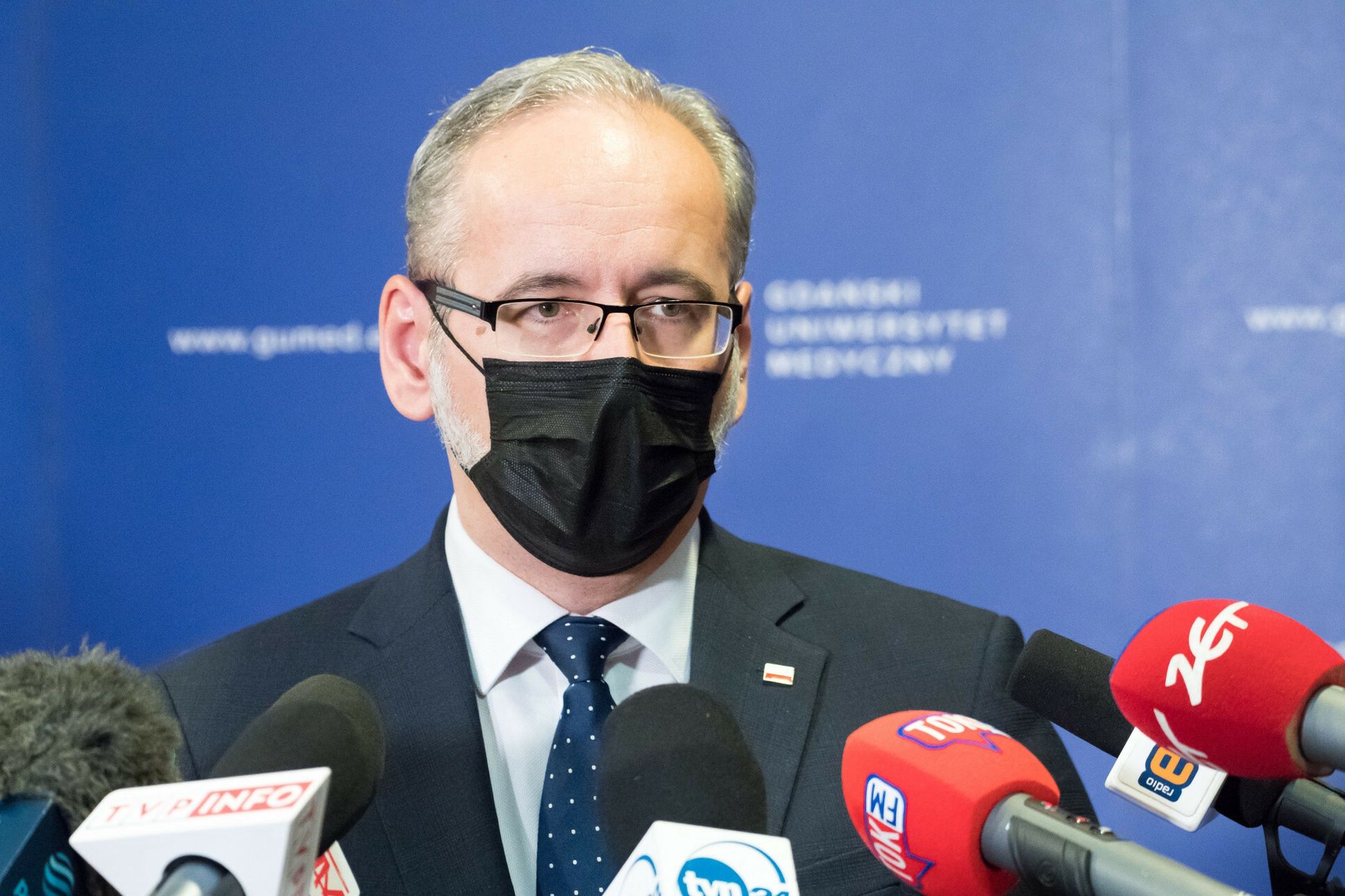 Minister zdrowia Adam Niedzielski czeka na 7 tys. zakażeń dziennie, by poźniej zdecydować o obostrzeniach