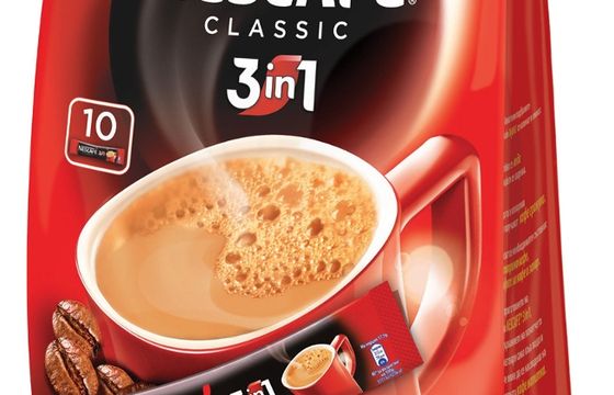 Produkty Nescafé promowane pod hasłem „Złota gorączka”