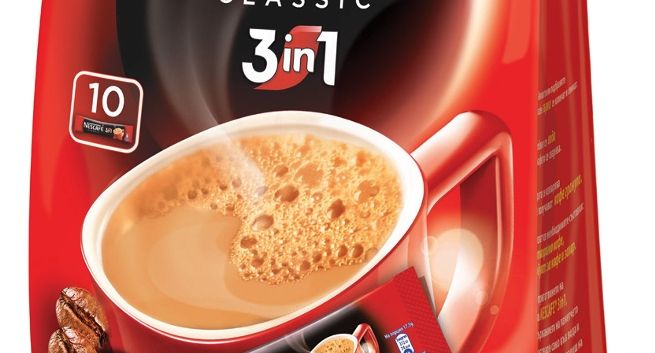 Produkty Nescafé promowane pod hasłem „Złota gorączka”