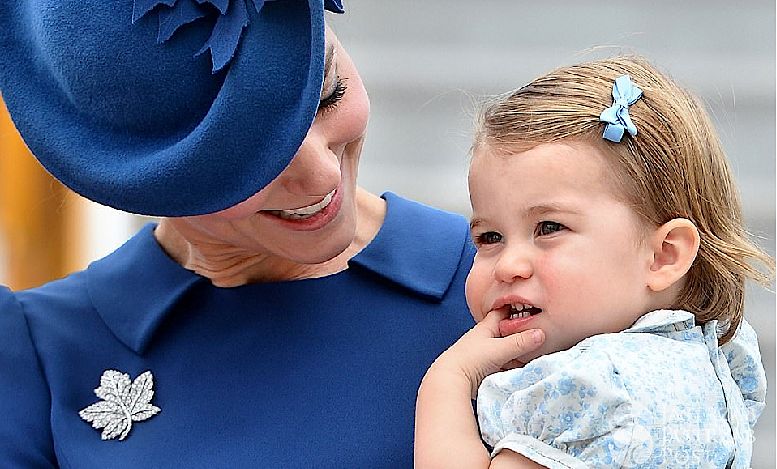 Dwa lata temu wysłali prezent dla księżniczki Charlotte. Teraz spotkają się z nią oko w oko